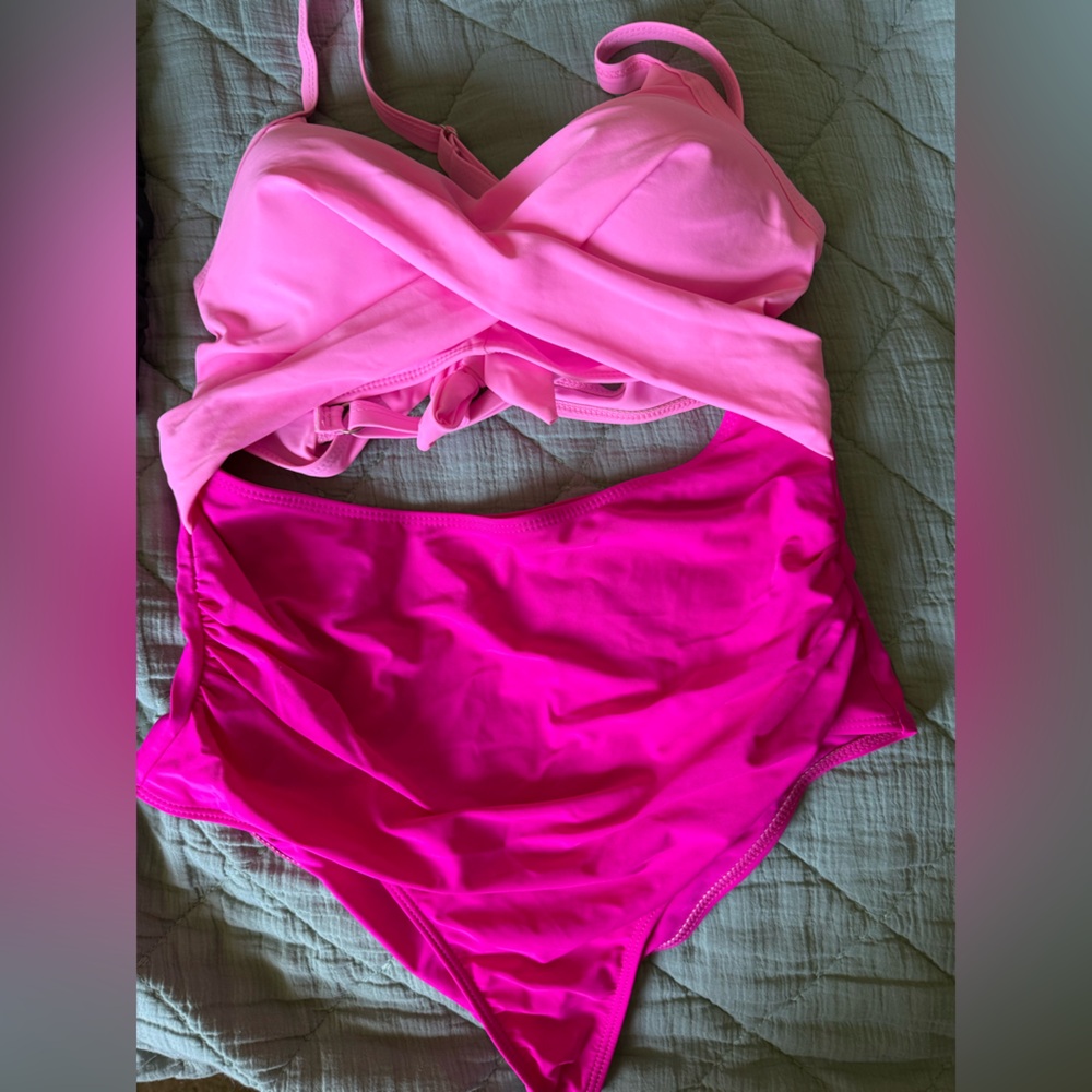 Vibrant Pink Swimsuit